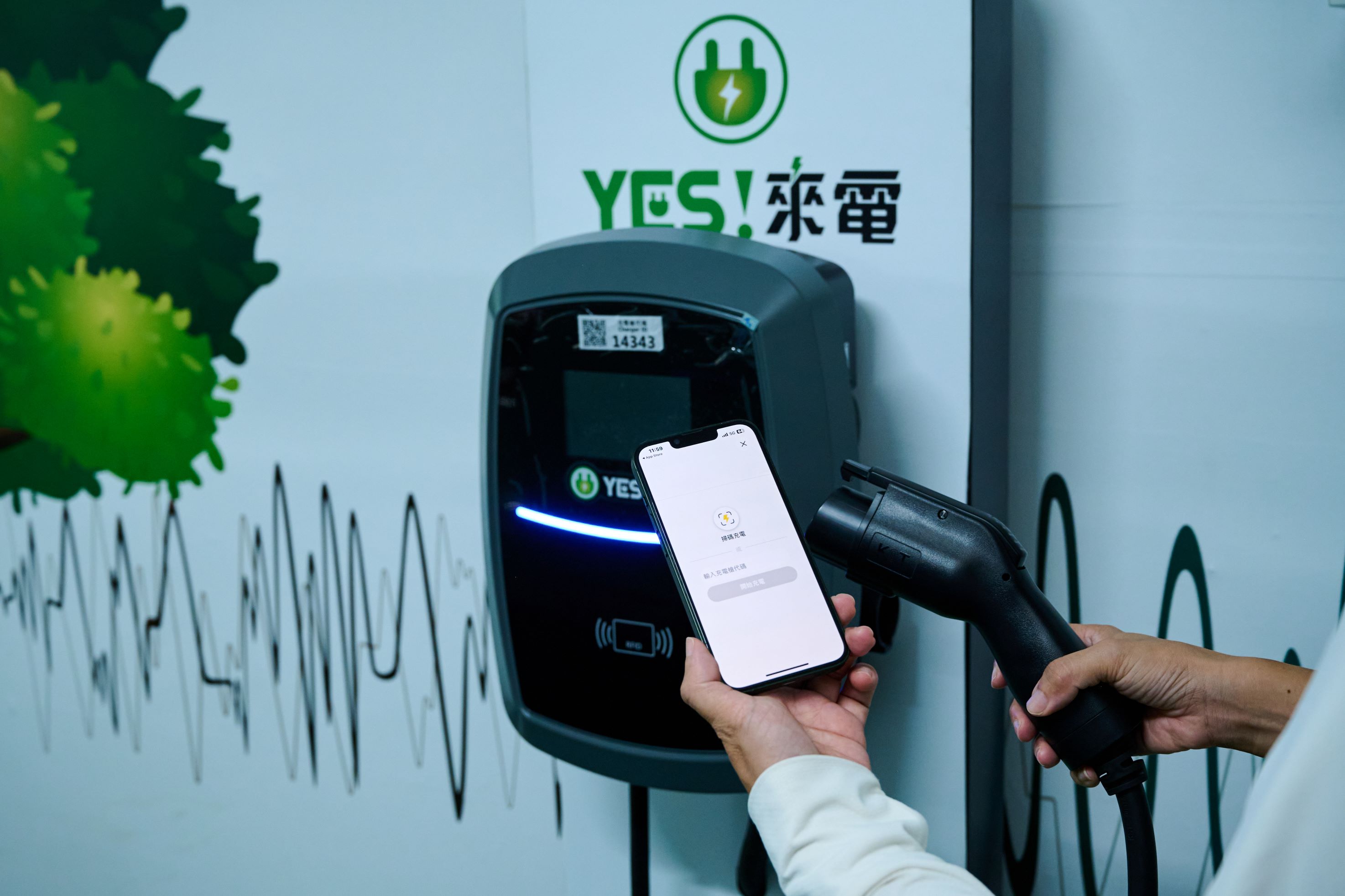 格上員工通勤減碳計畫包括擴充電動車及機車停車與充電設施